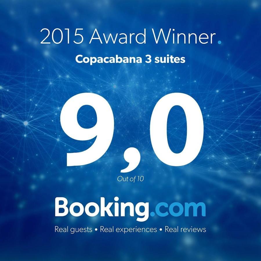 Copacabana 3 Suites, Andar Alto Com Vista Mar, 9 Camas, Enorme, Wifi 300Mb, Ar Condicionado Em Todas Suites, Pauloangerami Mvc1812 Rio de Janeiro Bagian luar foto