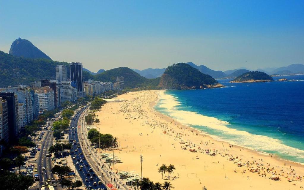 Copacabana 3 Suites, Andar Alto Com Vista Mar, 9 Camas, Enorme, Wifi 300Mb, Ar Condicionado Em Todas Suites, Pauloangerami Mvc1812 Rio de Janeiro Bagian luar foto