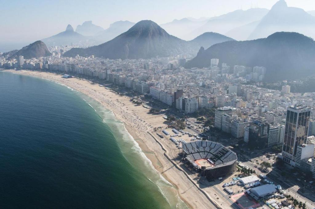 Copacabana 3 Suites, Andar Alto Com Vista Mar, 9 Camas, Enorme, Wifi 300Mb, Ar Condicionado Em Todas Suites, Pauloangerami Mvc1812 Rio de Janeiro Bagian luar foto