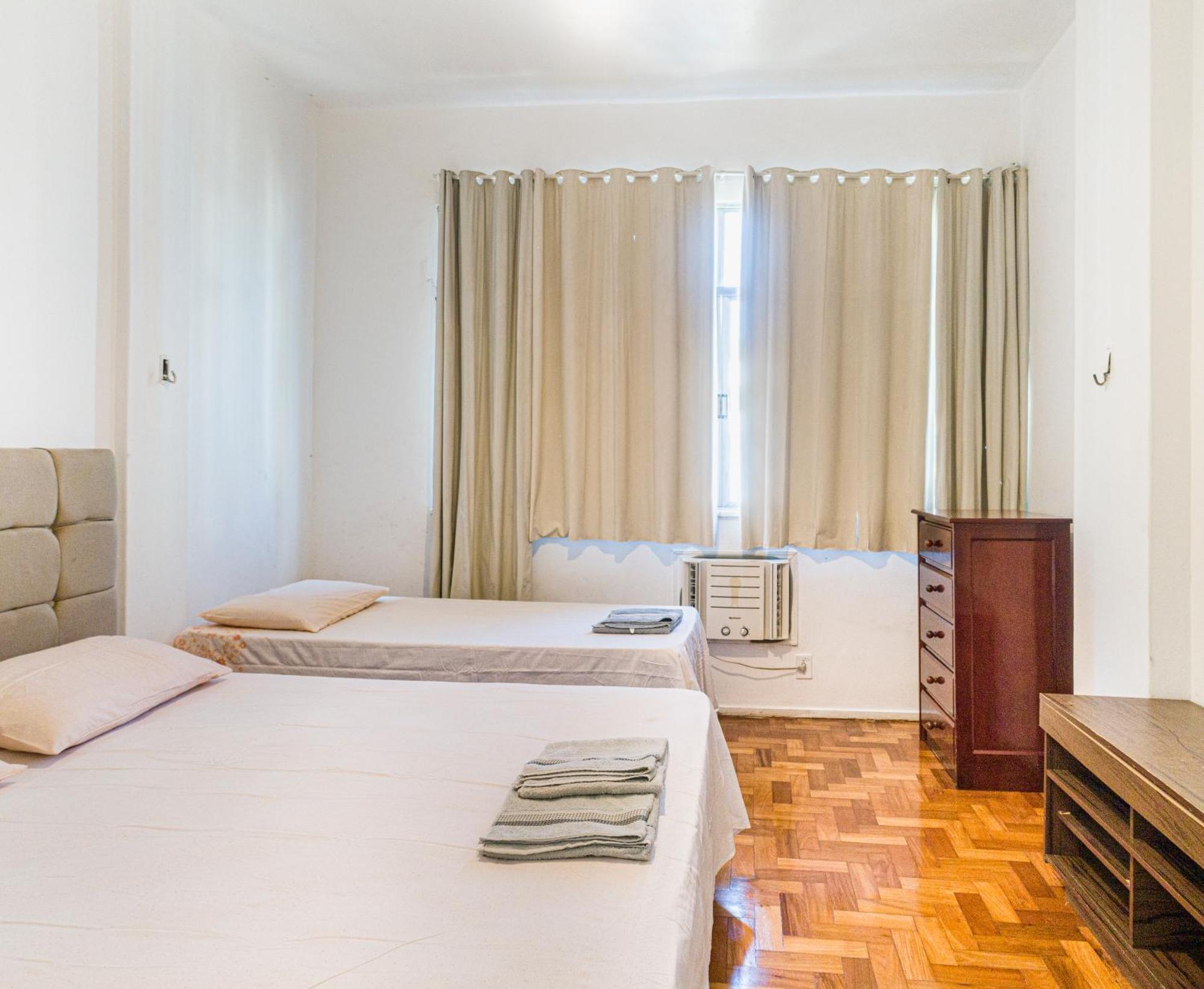 Copacabana 3 Suites, Andar Alto Com Vista Mar, 9 Camas, Enorme, Wifi 300Mb, Ar Condicionado Em Todas Suites, Pauloangerami Mvc1812 Rio de Janeiro Bagian luar foto