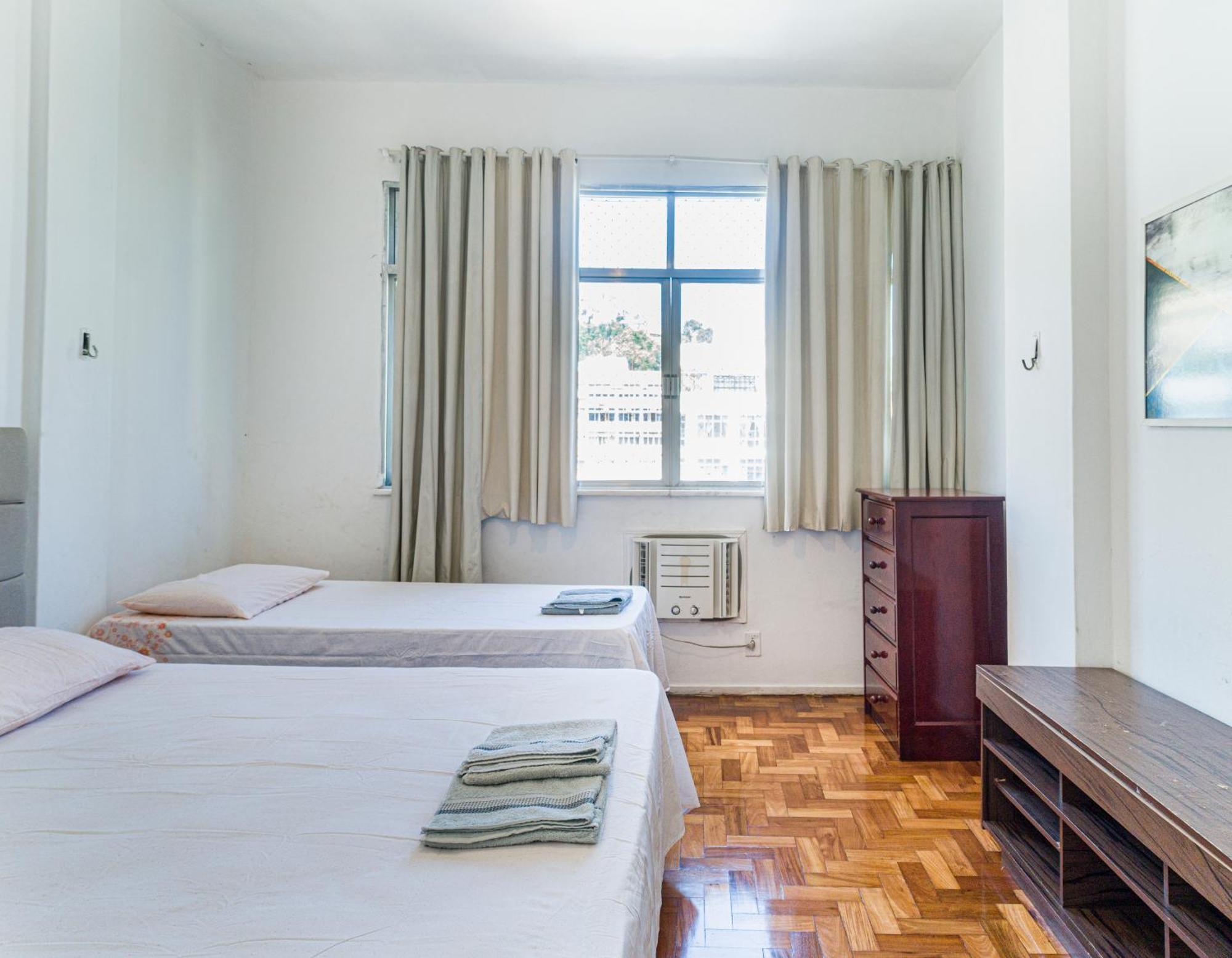 Copacabana 3 Suites, Andar Alto Com Vista Mar, 9 Camas, Enorme, Wifi 300Mb, Ar Condicionado Em Todas Suites, Pauloangerami Mvc1812 Rio de Janeiro Bagian luar foto