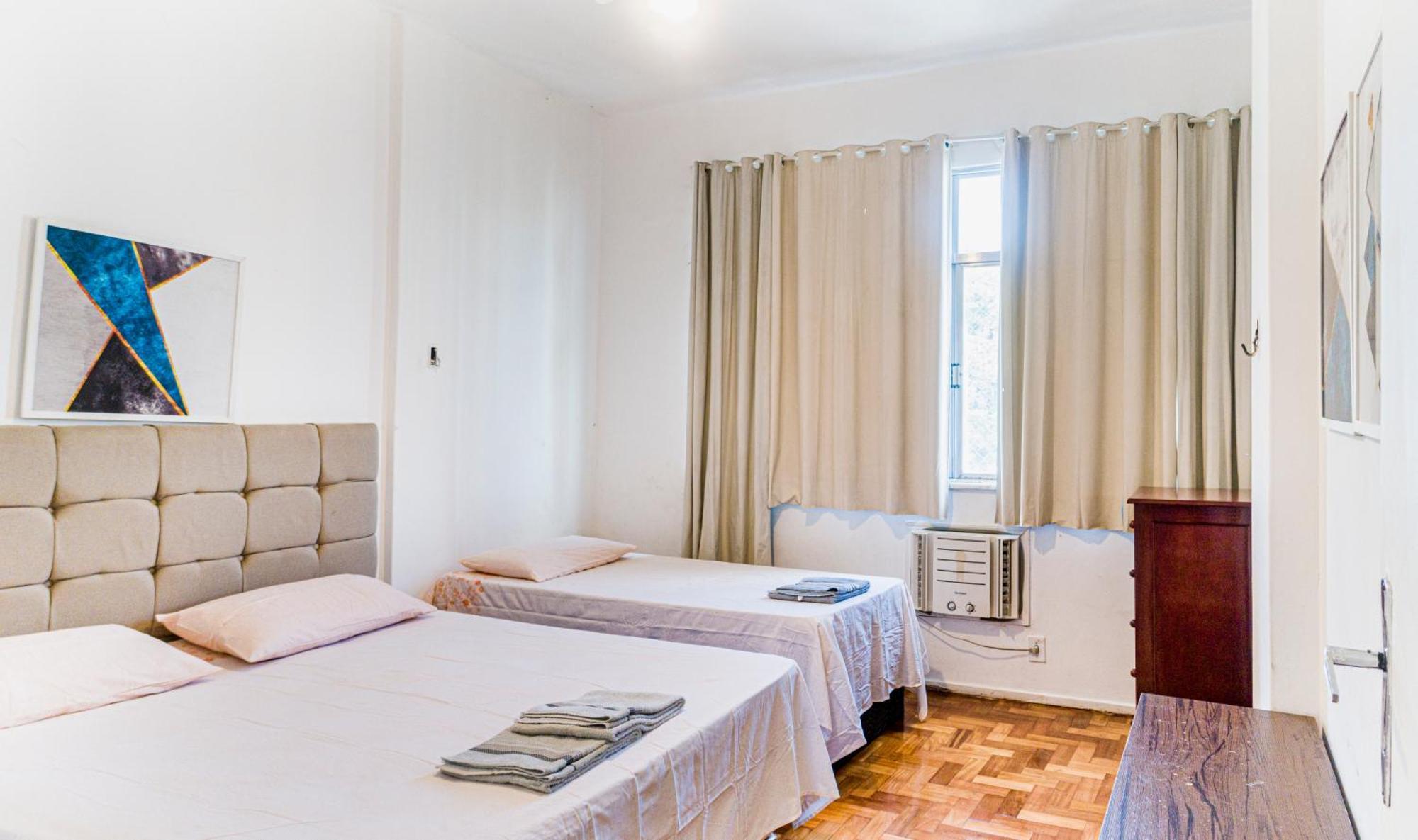 Copacabana 3 Suites, Andar Alto Com Vista Mar, 9 Camas, Enorme, Wifi 300Mb, Ar Condicionado Em Todas Suites, Pauloangerami Mvc1812 Rio de Janeiro Bagian luar foto